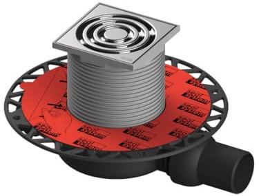 TECEdrainpoint S 110 Duschablauf superflach 10x10 cm