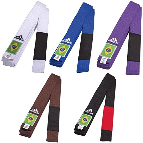 adidas Budogürtel/BJJ/Brazilian Jiu Jitsu Gürtel, violett, 300 cm