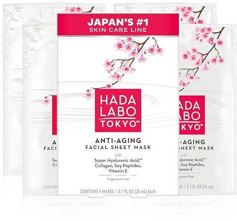 Hada Labo Tokyo Ultimate Anti-aging Facial Mask - 0.7 Oz