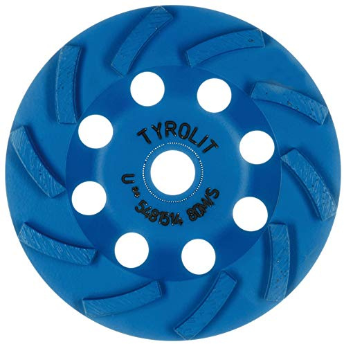 Tyrolit 494365 Diamant-Trockenschleifteller Standard DGU, 125 mm x 20 mm x 22.2 mm