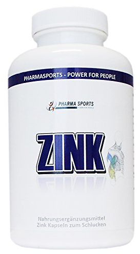 Pharmasports Zink, L-Histidin Komplex, 300 Kapseln in Deutscher Premium Qualitä