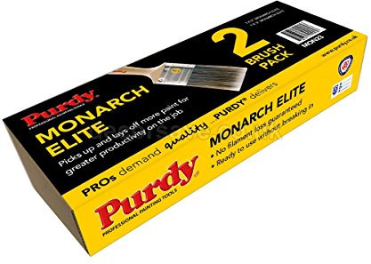 2Pc - Purdy XL Elite Monarch Paintbrush Set (2 & 3)