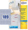 Avery J8658-25 Printable, Customisable Mini Filing Labels, 189 Labels Per A4 Sheet, White