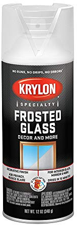 Krylon I00810 Glass Frosting Aerosol Spray Paint, 12 Ounce (Pack of 1)