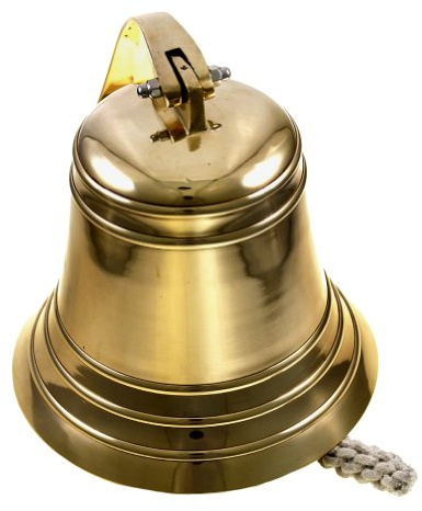 20,3 cm nautique maritime de cloche de bateau en laiton – Cloches de dîner