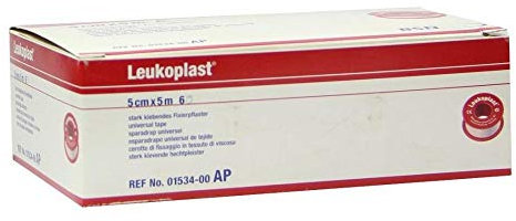 LEUKOPLAST 5 cmx5 m 6 St