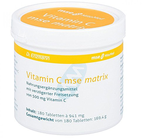 Vitamin C Mse Matrix Tabletten 180 stk