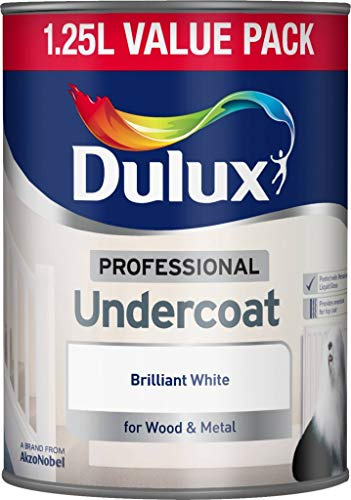 Dulux Professional Undercoat 1.25L Brilliant White (599579) by Dulux