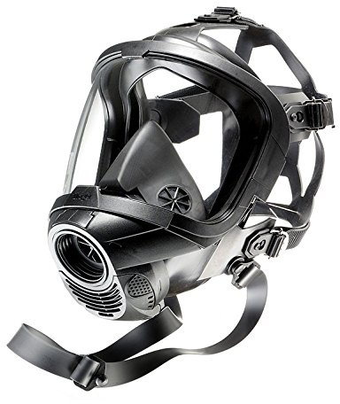 Dräger Vollmaske FPS 7000 mit Rundgewindeanschluss (RA) EPDM-M2-PC-CR