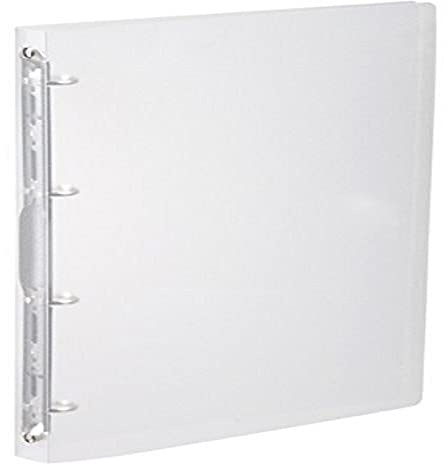 Veloflex V020940 - Ringordner Propyglass Viquel A4, aus PP, 4-Rund-Ring-Mechanik, 15 mm Füllhöhe, transparent