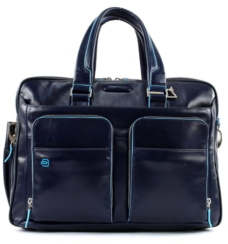 Piquadro CA2765B2 Borsa, Collezione Blu Square, Blu