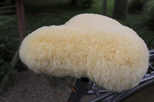 Förster-Fellnest Beau, Véritable Peau de Mouton Selle pour Votre Courants Vélo - Côté, Homme, Aussi Gelsattel. s'il Vous Plaît Masse Beachten !! - Ungefärbtes Fourrure comme Housse Vélo, Égard