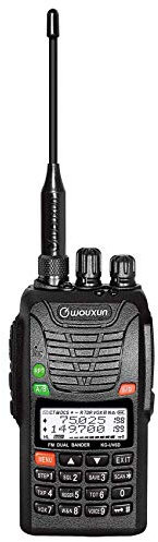 WOUXUN KG-UV6D 2m/4m 66-88/136-174MHz Tragbares BOS Tonruf-I Amateurfunk Dualband PMR-Handfunkgerät (komplett mit neuer Optischer Version und Zubehör)