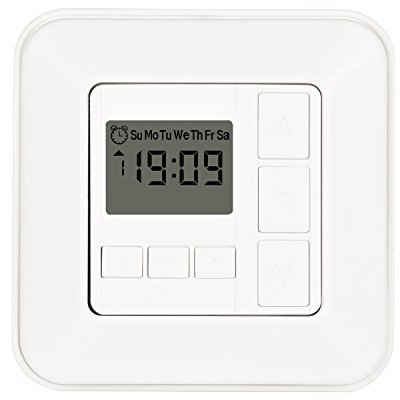 ROMOTEC *** Aufputz Rolladen Zeitschaltuhr RZ-W50 Rollladenzeitschaltuhr AP Timer Rolladenuhr Uhr Schalter für Rolladenmotor Rohrmotor Rolladenantrieb Rolladenantriebe EAN: 4260473480600