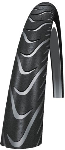 Schwalbe Fahrradreifen Marathon Supreme HD Speed Guard Faltbar 32-622 B/B-SK+RT HS382 ROSC 67EPI EK, schwarz mit reflektierendem Streifen, 28 x 1.2 Zoll