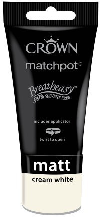 CROWN MATT CREAM WHITE 40ML
