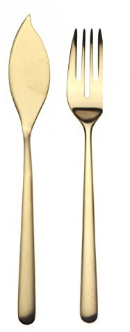 MEPRA Spa 108122021 Ménagère de 24 Poisson Linea Ice Oro