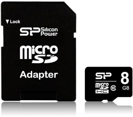 Silicon Power SP008GBSTHBU1V10-SP Class 4 8GB Speicherkarte