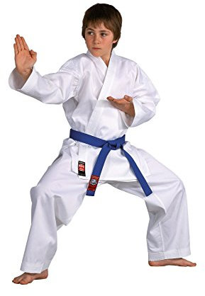 DANRHO Karate Anzug Dojo Line, Weiß Danrho 120 cm