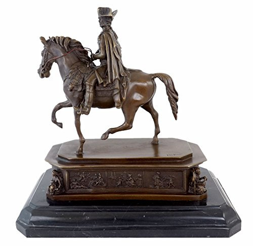 Art & Ambiente - Frederick the Great on Horse - Bronsfigur - Old Fritz - Nick - Köp bronsfigurer - Militaria - King Preussia