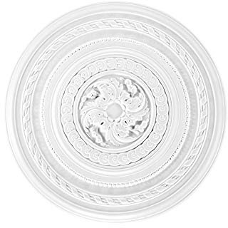 1 Rosette soffitto soffitto rosette stucchi di decorazione poliuretano antiurto Ø67 CM, R136