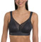 Anita – AIR Control DELTAPAD Sport BH Damen bügellos & starker Halt – Sports Bra luftdurchlässig & leicht - Büstenträger mit Schaumschale für den Sport Körbchengröße A-H 65-95 - Anthrazit
