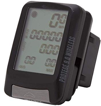 Planet Bike Protegé 9.0 Wireless Bike Computer,Black
