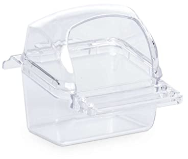 Prevue Pet Products BPV1219 1-Card Hooded Bird Cage Plastic Cup, Colors Vary