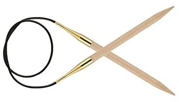 KnitPro Basix Beech Fixed Circular Needles 24 (60cm) | 4.50mm