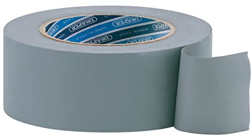 DRAPER 49431 - Cinta americana (30 m x 50 mm), color blanco