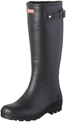 Viking Fo​x​y​ Wa​r​m​, Botas de Goma, Mujer, Black, 42 EU