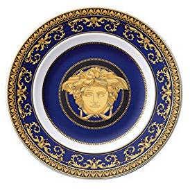 Ikarus Medusa blå brödtallrik 18 cm