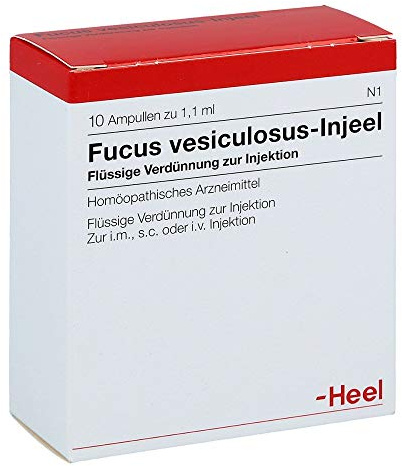 Fucus Vesiculosus Injeel Ampullen 10 stk