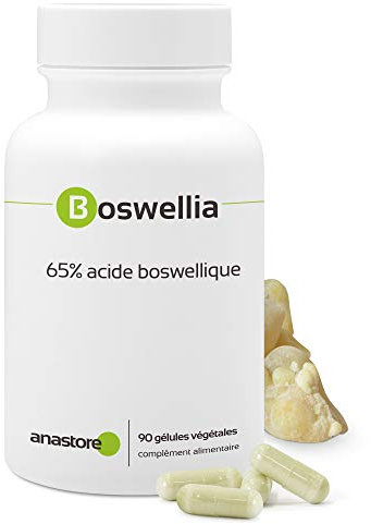 BOSWELLIA * 370 mg / 90 capsule * Titolato all’65% in acido boswellico * Antinfiammatorio, immune (allergie)