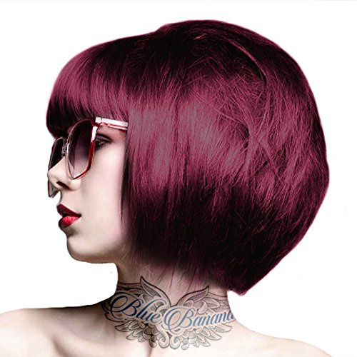 Crazy Color Coloration Semi-Permanente Couleur Vibrante 100ml (Burgundy - Rouge Bordeau)