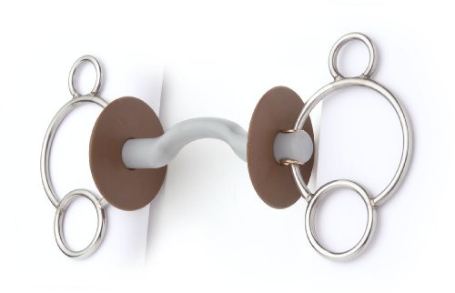 Beris Bridon à Trois Anneaux avec Mors Mou 140 mm
