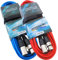 keepdrum 2x MC-001XX 6m XLR Kabel Mikrofonkabel XLR/XLR 1x ROT 1x BLAU