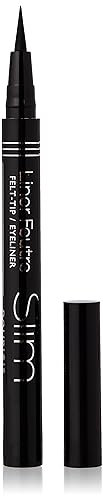 Bourjois Eyeliner Penna Liner Feutre, Eyeliner Liquido Punta in Feltro Ultra Precisa, 16 Noir Slim