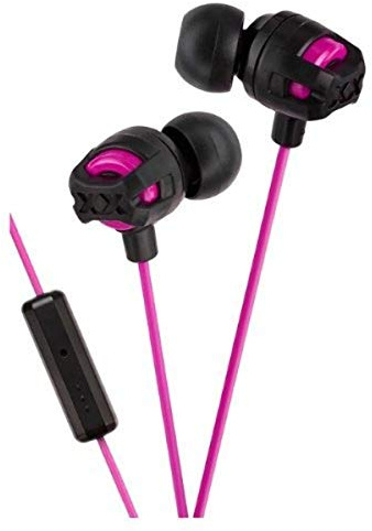 JVC Xtreme Xplosives Headphones with Remote and Mic - Pink