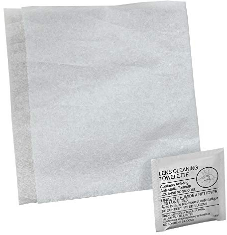 KLEENGUARD Pre-Moistened Lens Cleaning Towelettes (14551), 1,000 / Case, 10 Boxes of 100