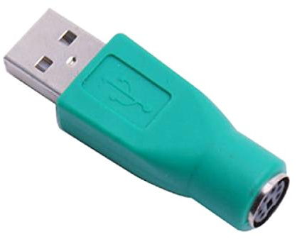 Generic PS2 vers USB Adaptateur Connecteur pour Brancher Ordinateur Souris &Clavier PS2