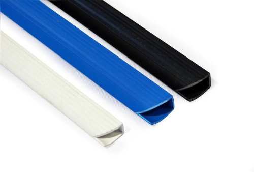 50 Klemmschienen für max. 50 Blatt, DIN A4, 6 mm, schwarz