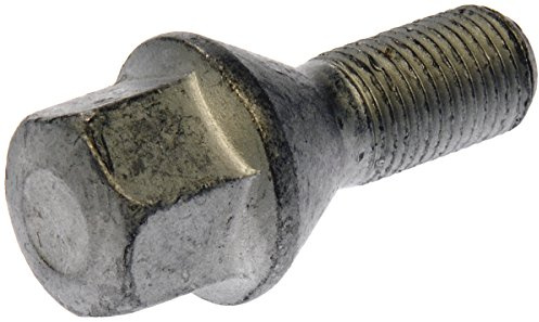 Dorman 610-573 Wheel Bolt, M12-1.25 - 17 mm Hex, 19.5 mm Length Compatible with Select Fiat Models, 10 Pack