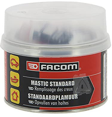 Facom 006052 Mastic Polyester Standard 500 G, Gris Clair