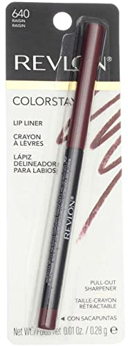 Revlon ColorStay Lipliner with SoftFlex, Raisin 640, 0.01 Ounce by Revlon