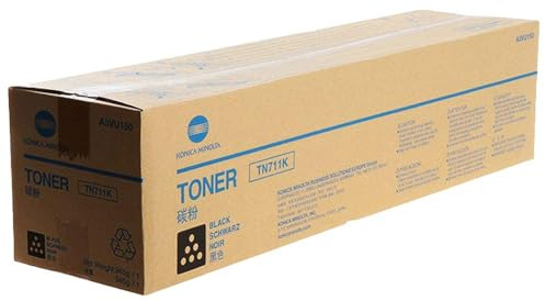 MINOLTA/QMS TN711K Original Toner für Konica Bizhub C654  schwarz