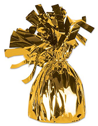Peso metallizzato oro palloncino
