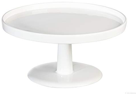 ASA 5242147 Tortenplatte - Kuchenplatte - Keramik - weiß Ø 29 cm Höhe 13cm