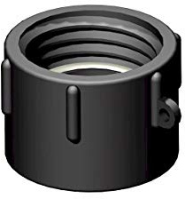 Raccord femelle 2 S60x6 / femelle 2 pas gaz