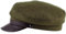 Sterkowski Maciejowka Model 4 Seemannsmütze| Wolle Schirmmütze für Herren und Frauen | schiebermütze Herren elbsegler mütze Herren schirmmützen für Herren Chauffeur 56 cm Khaki/Braun